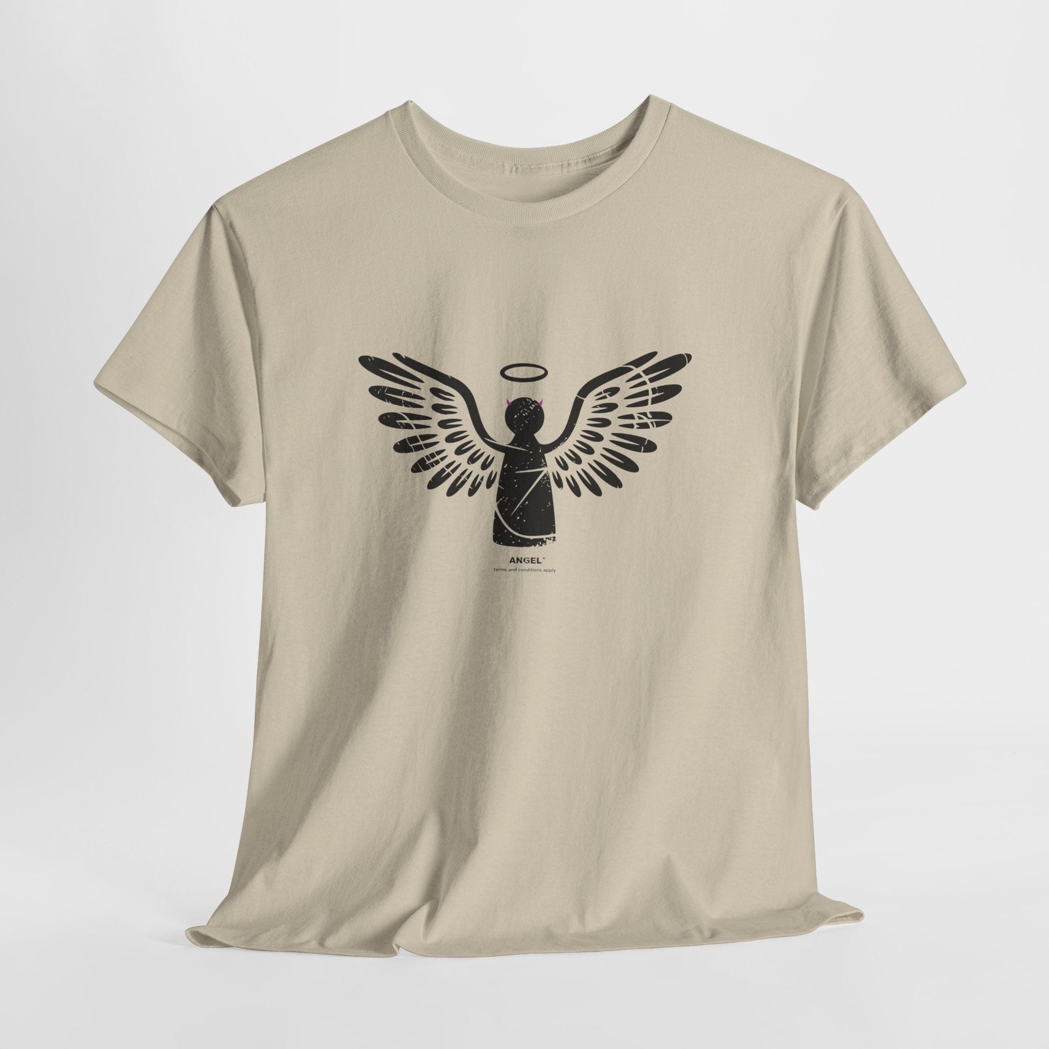 Angel With Terms and Conditions T-Shirt (Light)