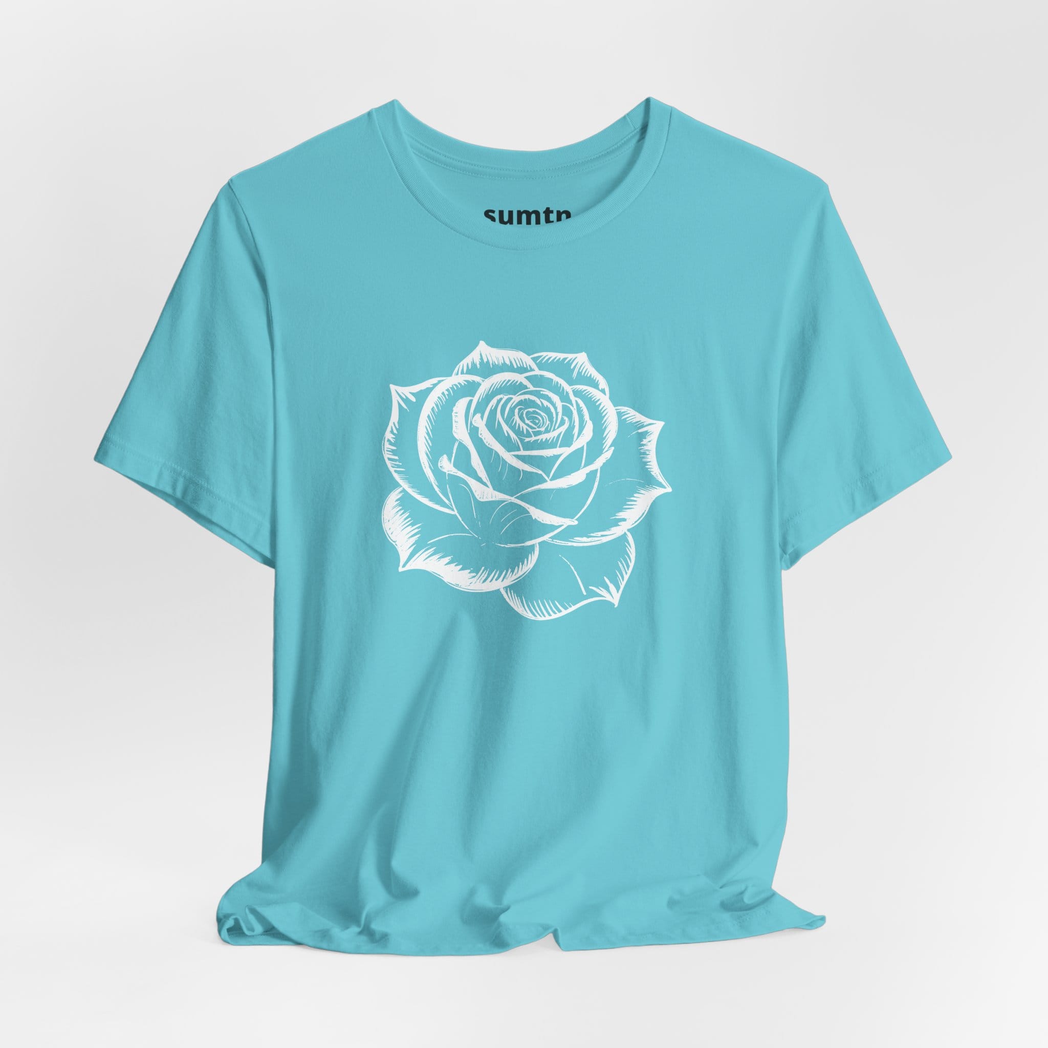 Vintage White Rose T-Shirt