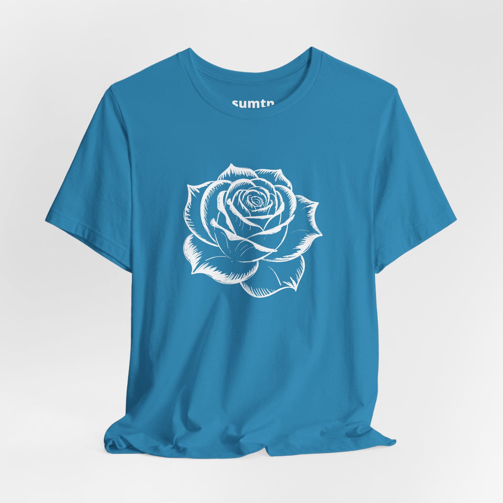 Vintage White Rose T-Shirt