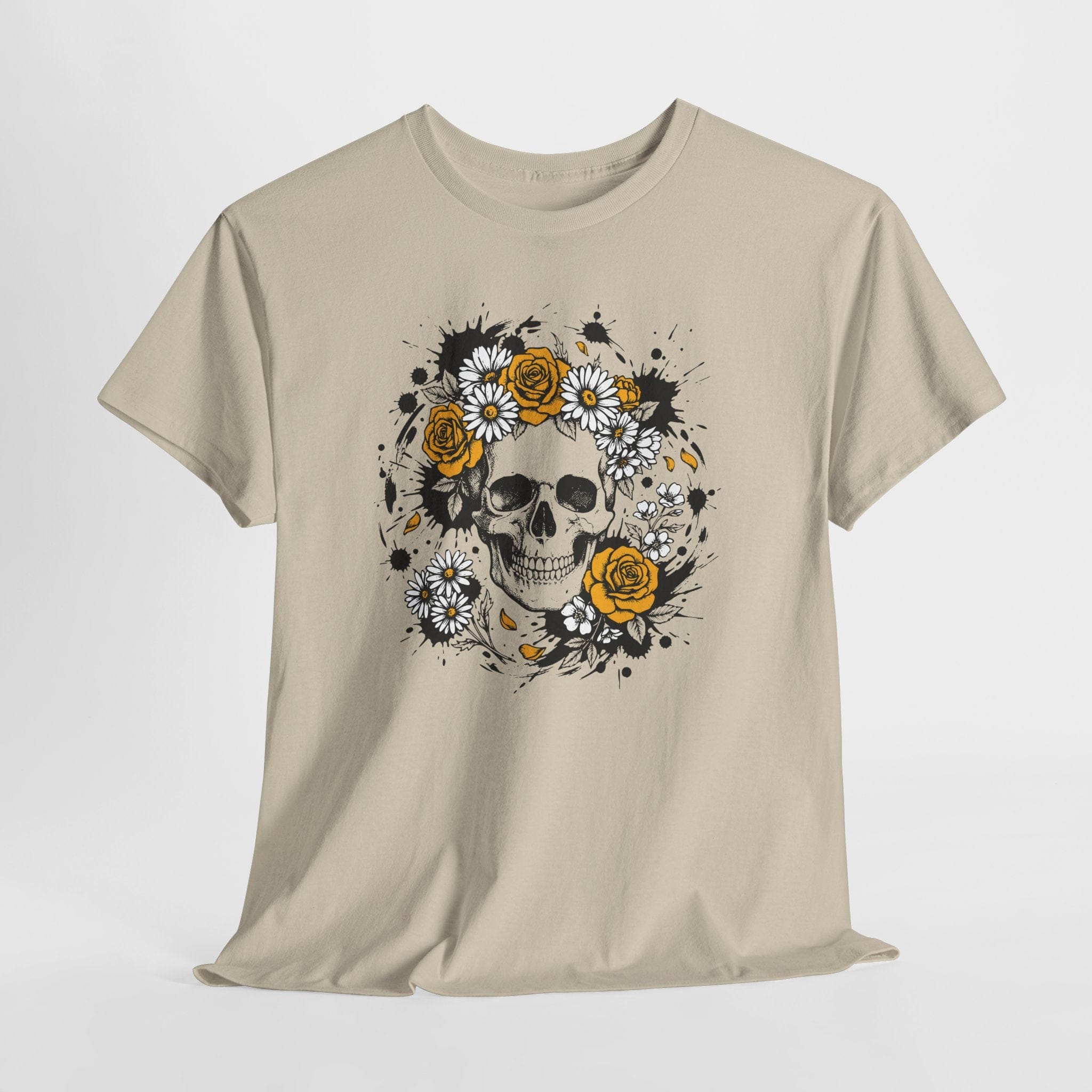 Skull & Roses Graphic T-Shirt