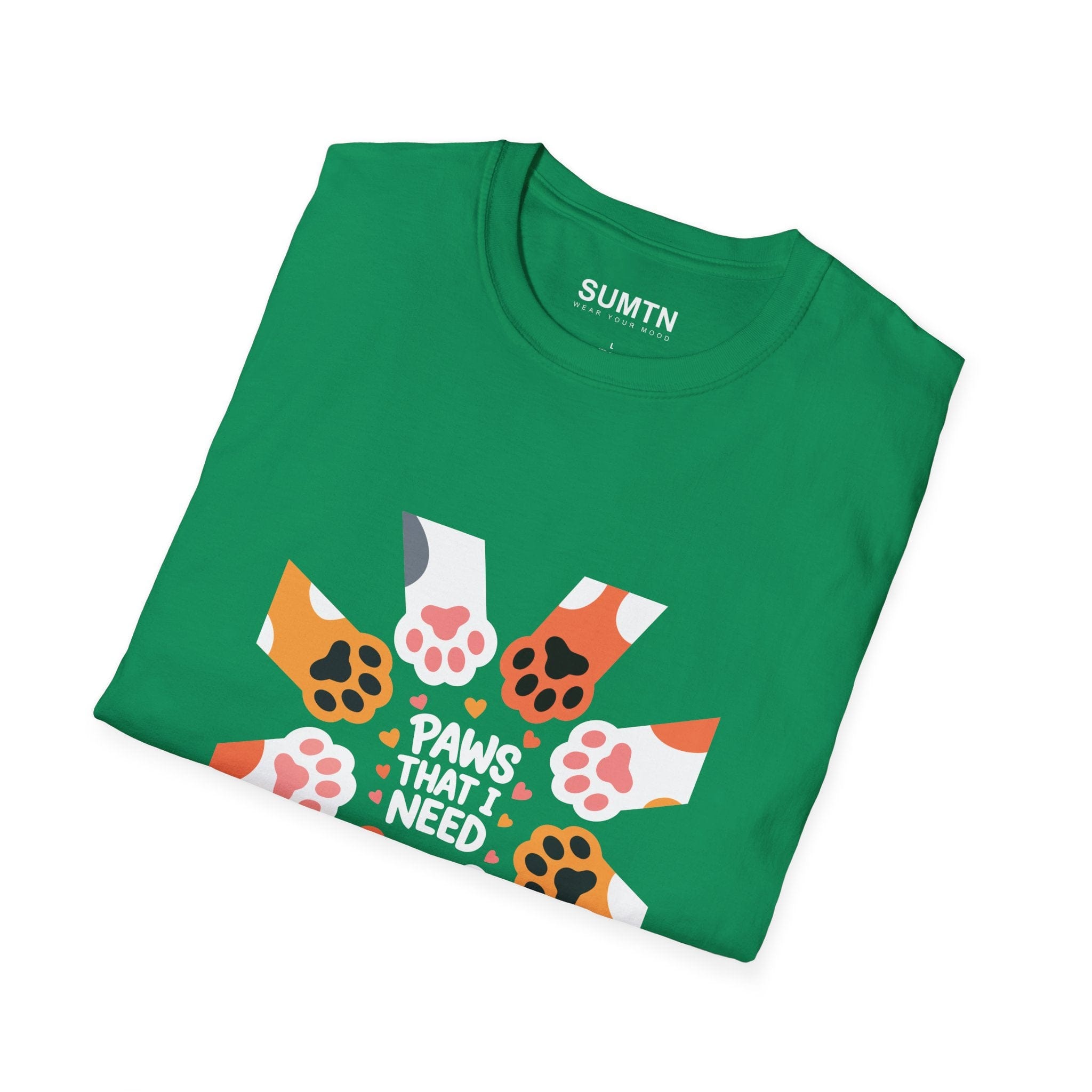 Paws That I Need Soft T-Shirt (Dark)