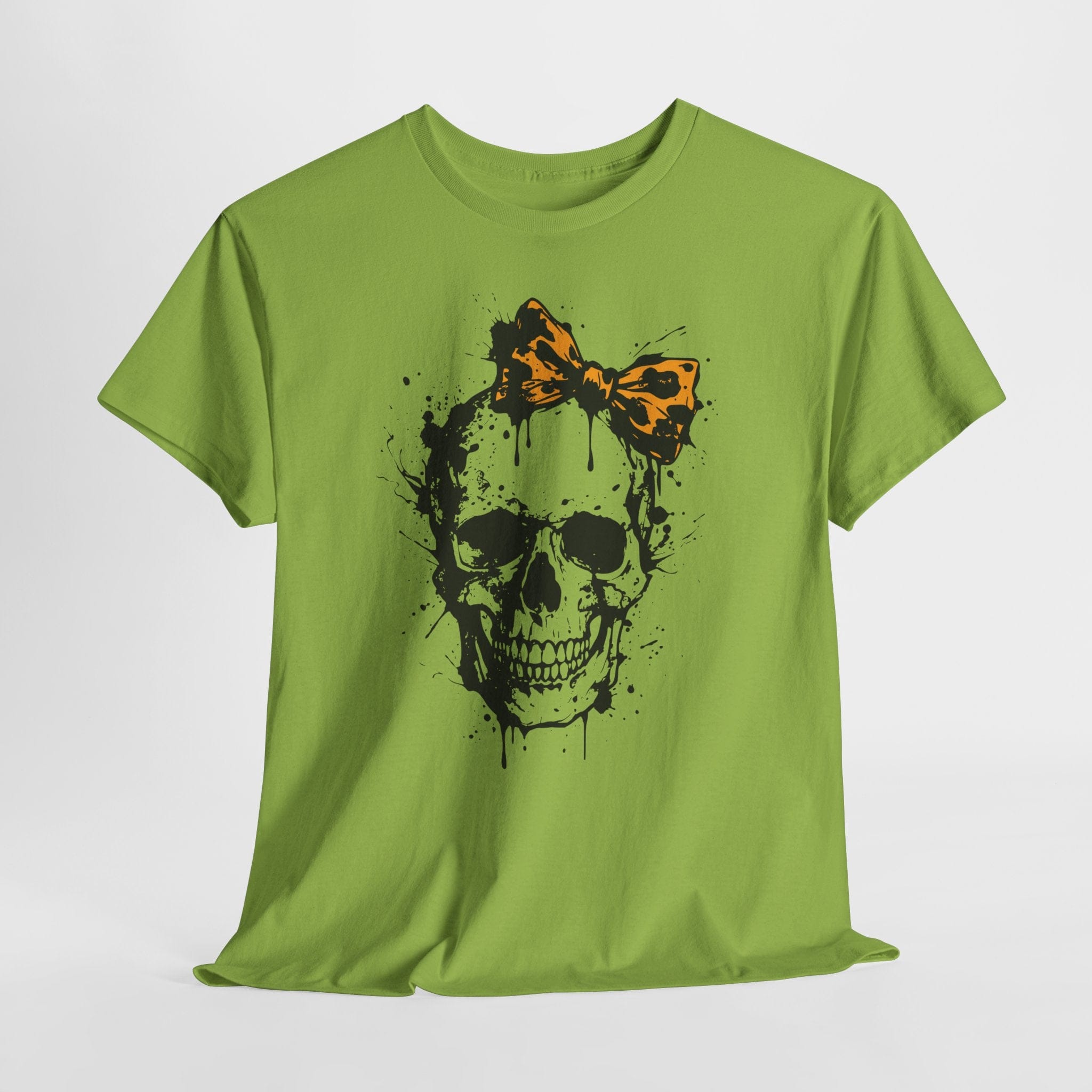 Edgy Skull with Bow T-Shirt