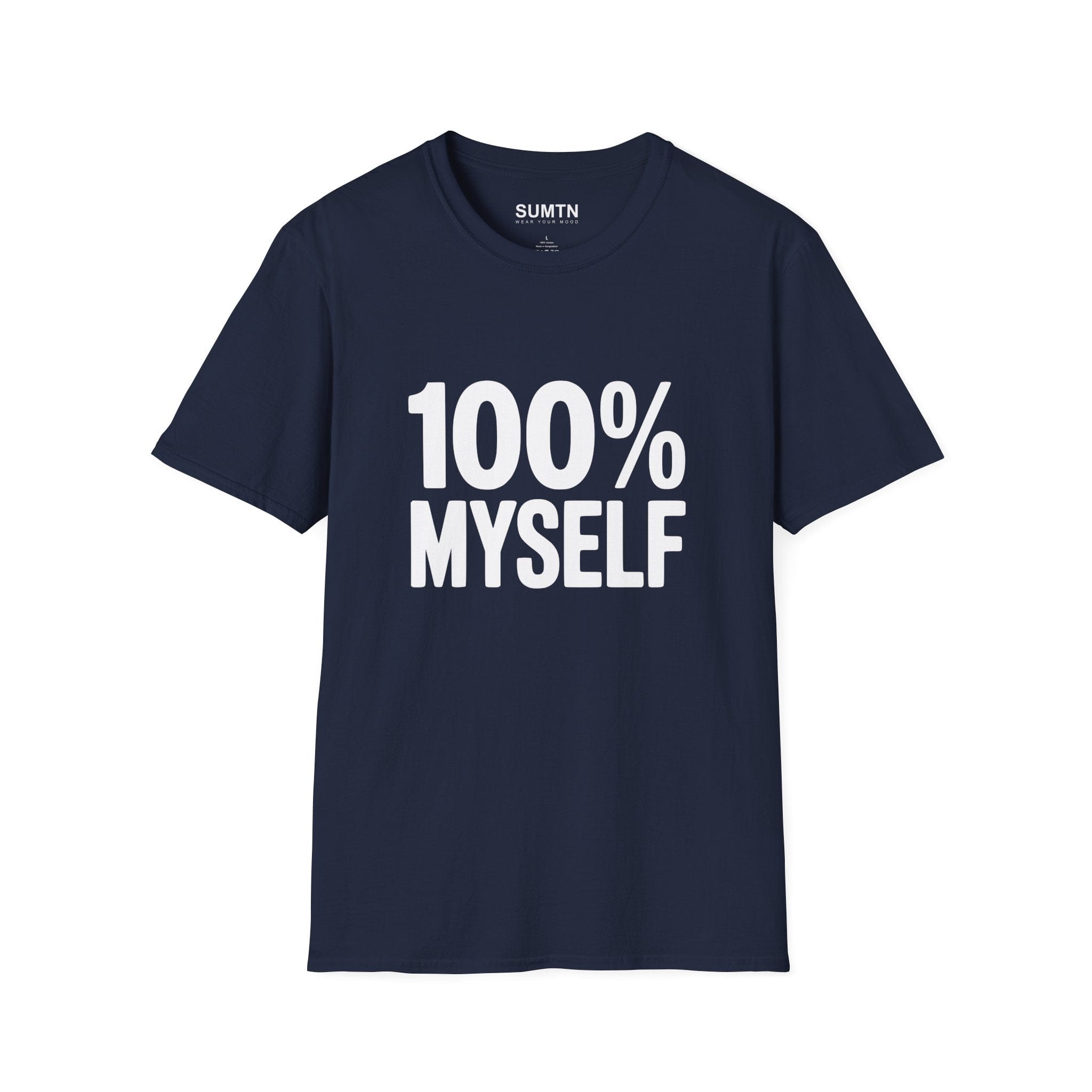 100% Myself T-Shirt (Dark)