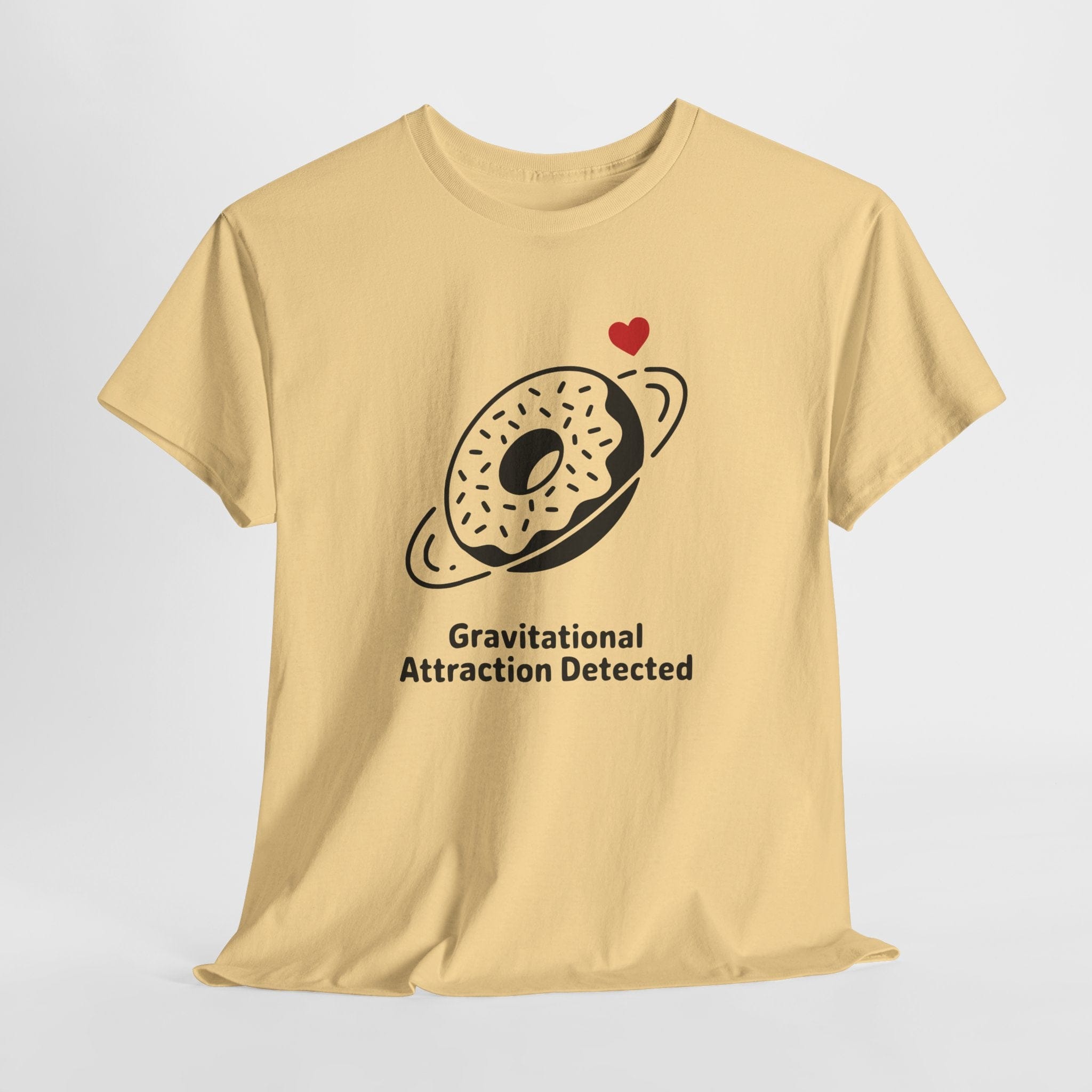 Gravitational Attraction Detected Donut T-Shirt (Light)