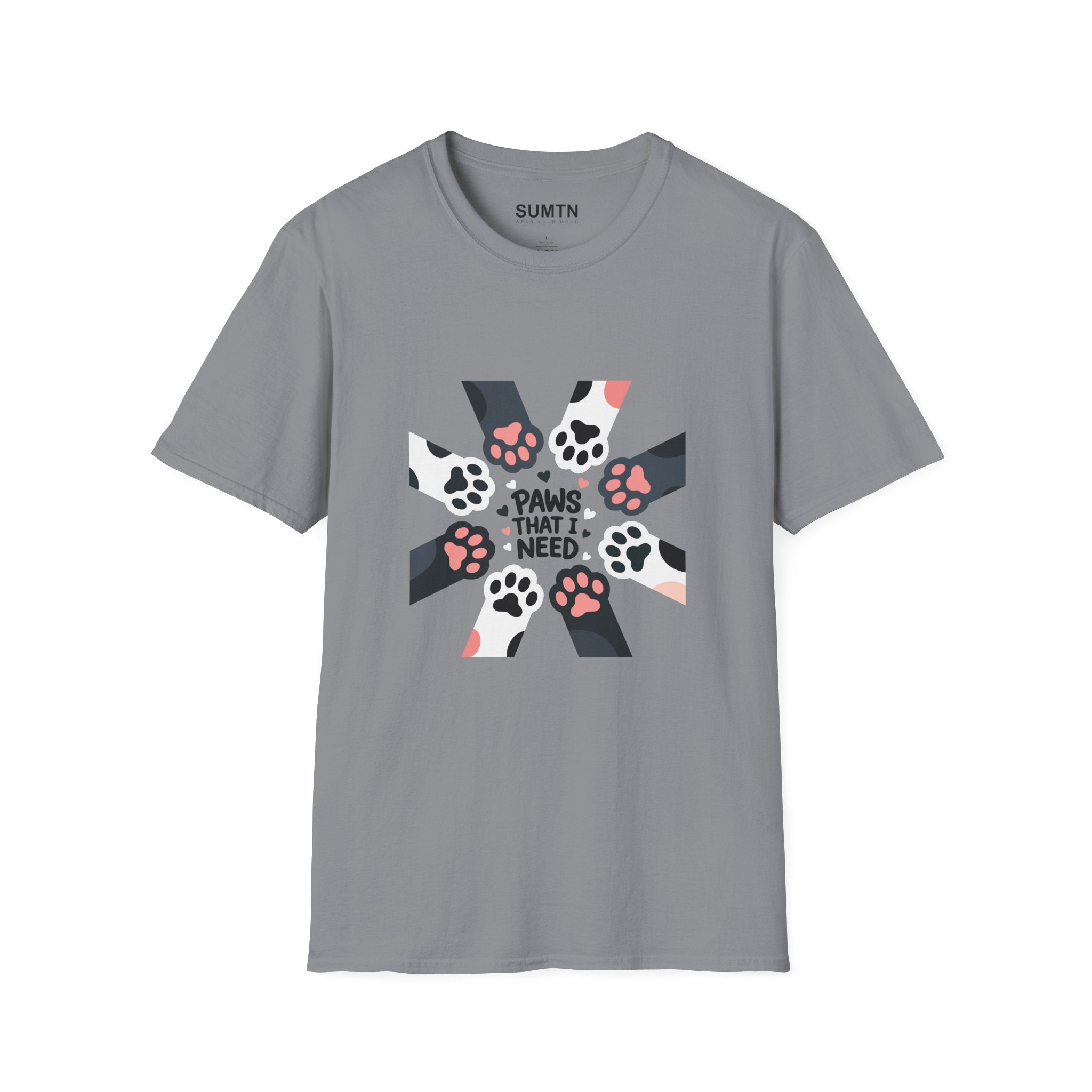 Paws That I Need Soft T-Shirt (Dark)