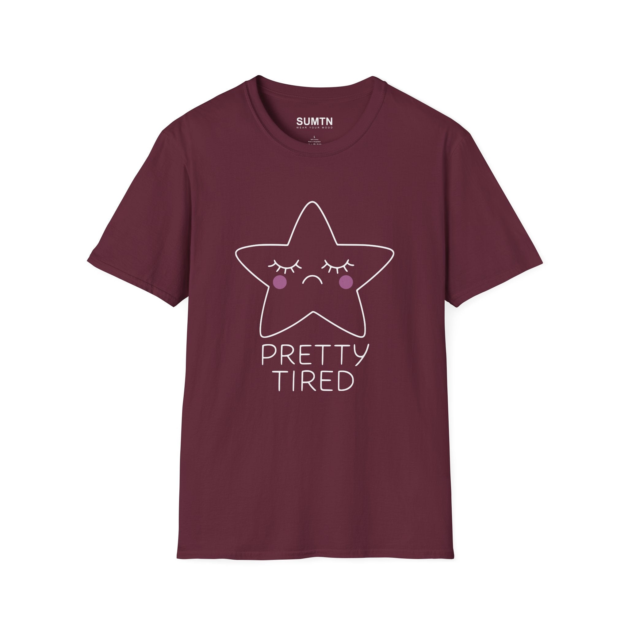 Pretty Tired Star T-Shirt (Dark)