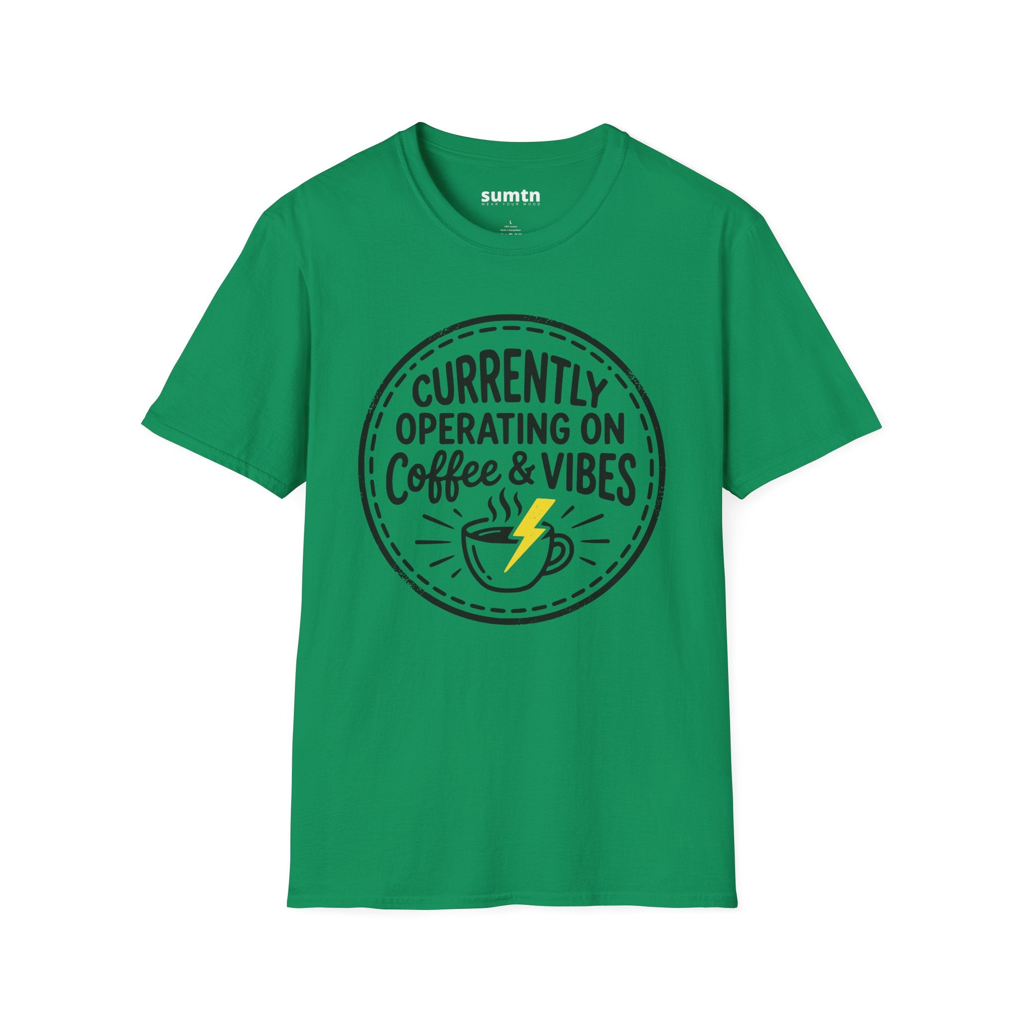 Currently Operating on Coffee & Vibes T-Shirt