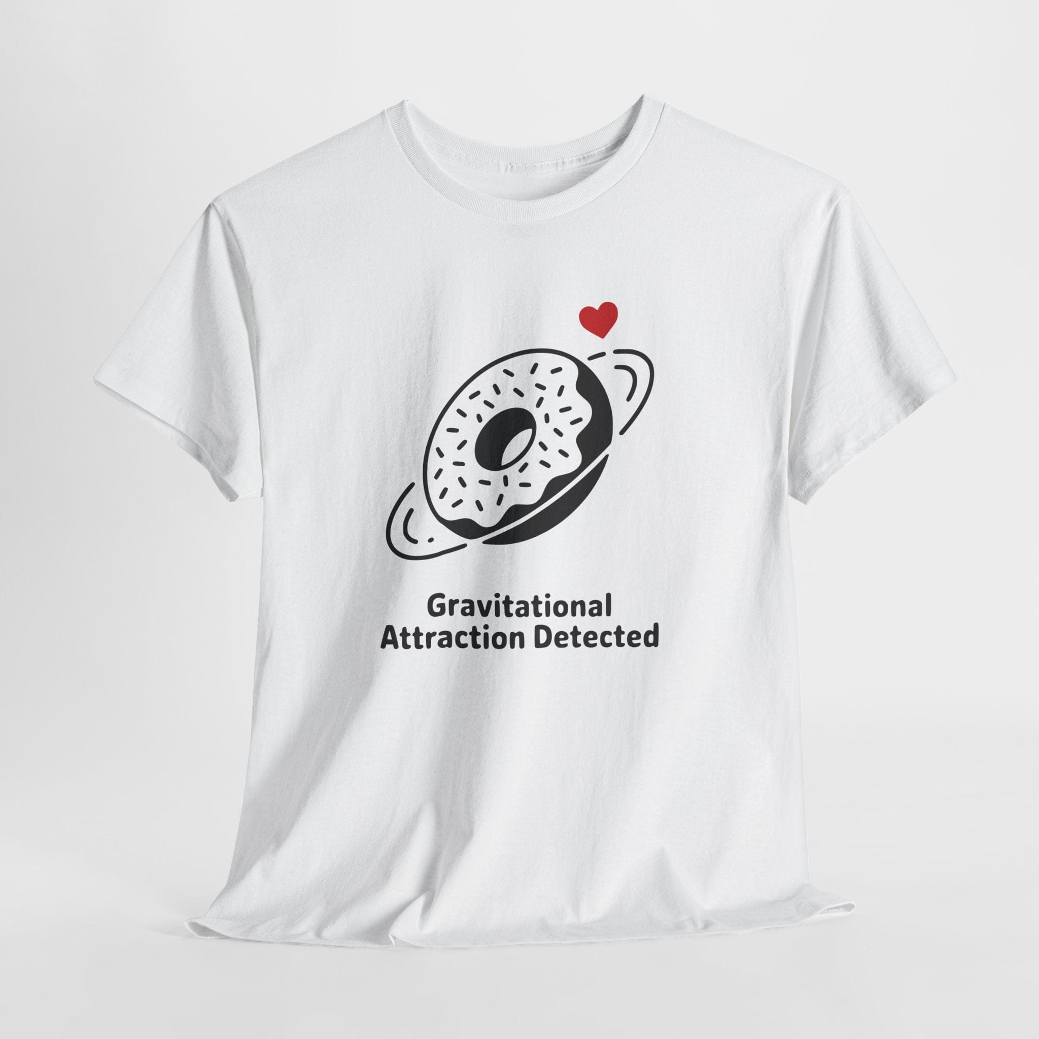 Gravitational Attraction Detected Donut T-Shirt (Light)