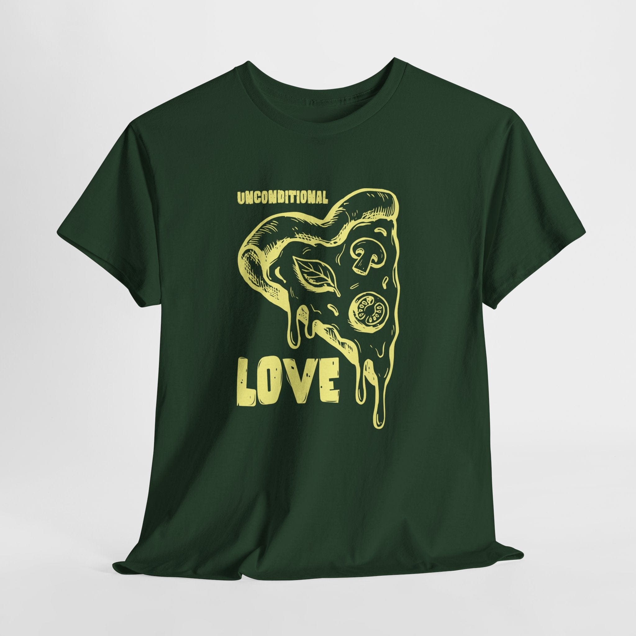 Unconditional Love Pizza T-Shirt (Dark)