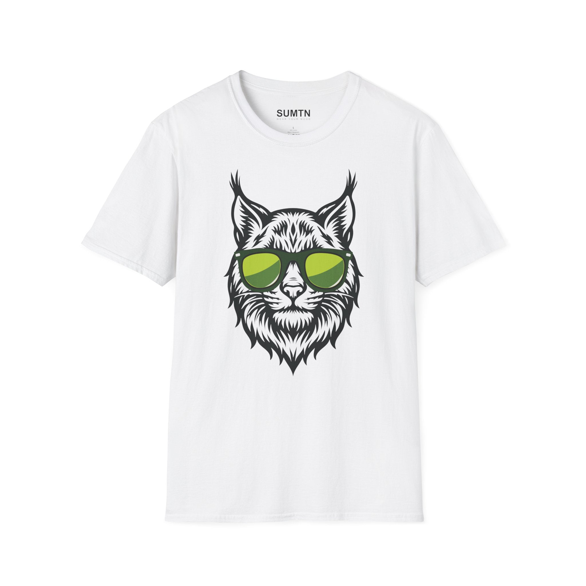 Cool Bobcat with Sunglasses T-Shirt