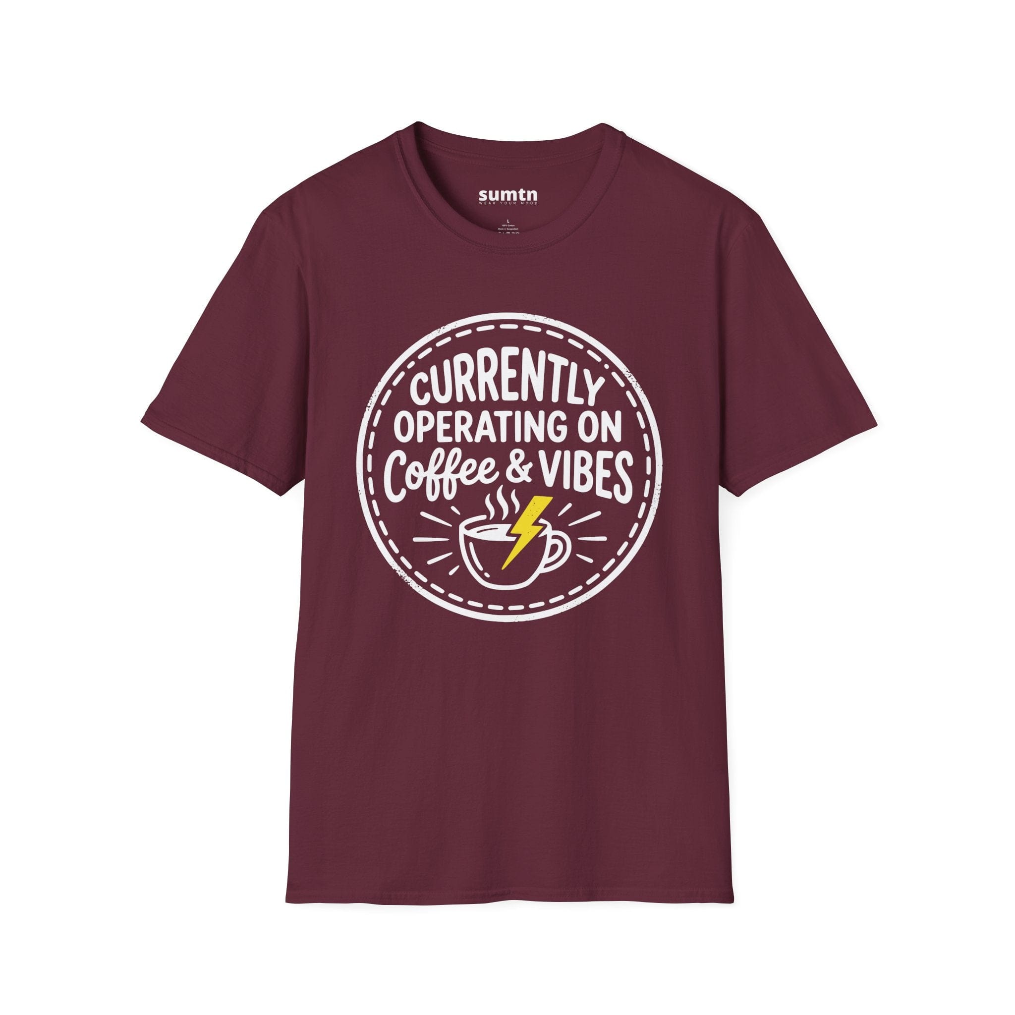 Currently Operating on Coffee & Vibes T-Shirt