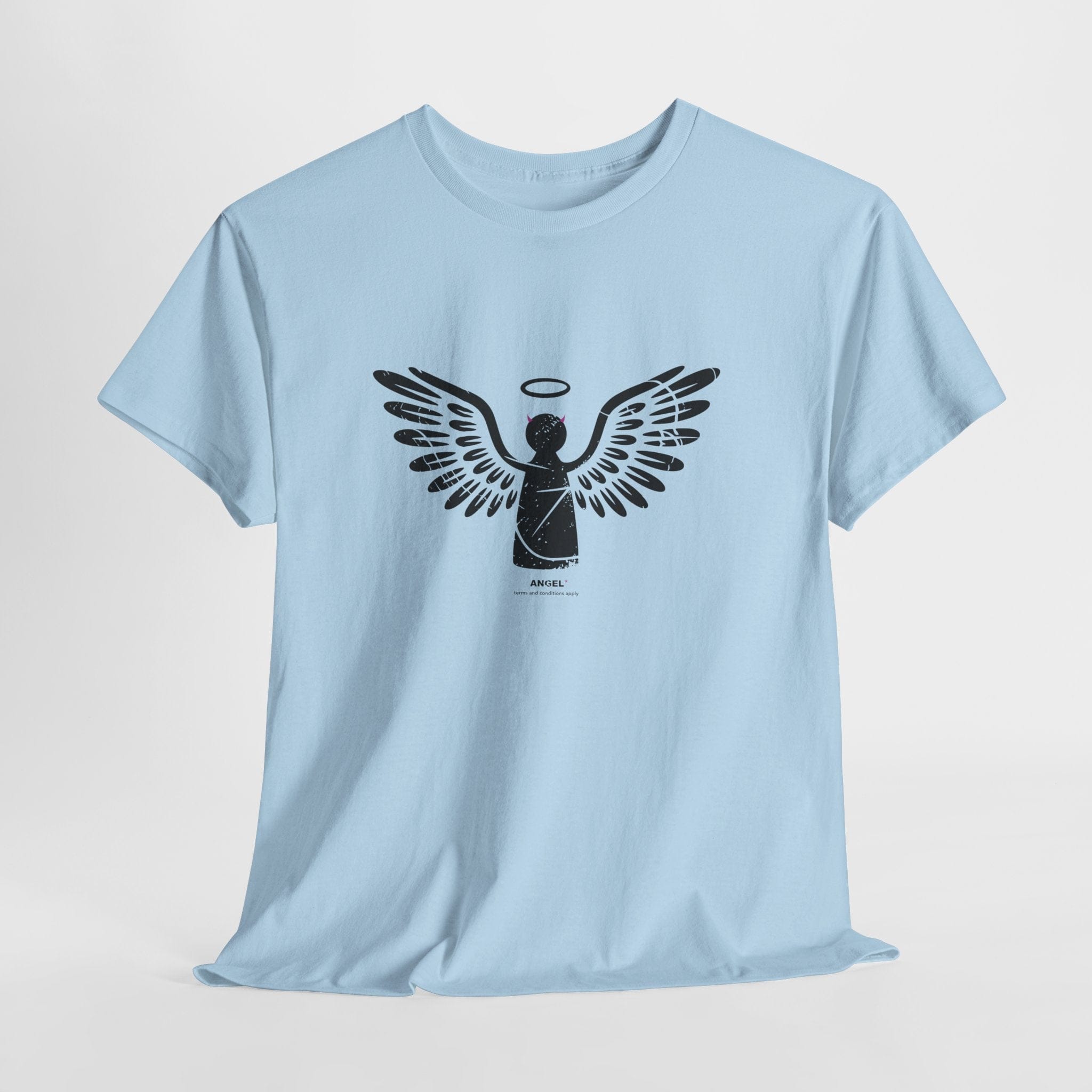 Angel With Terms and Conditions T-Shirt (Light)