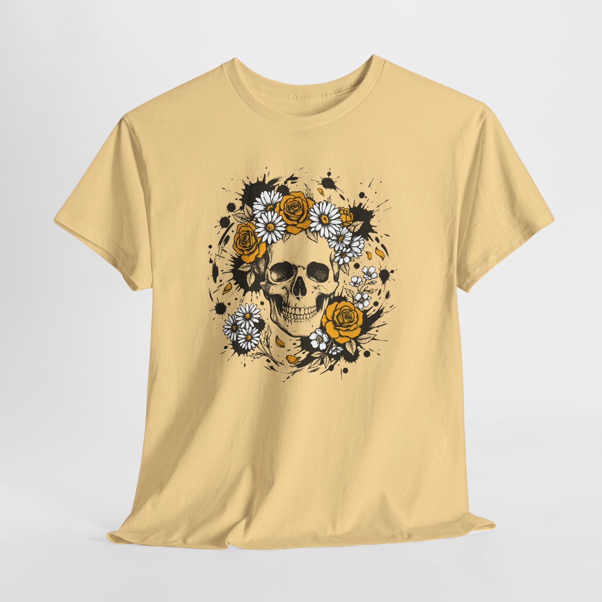 Skull & Roses Graphic T-Shirt