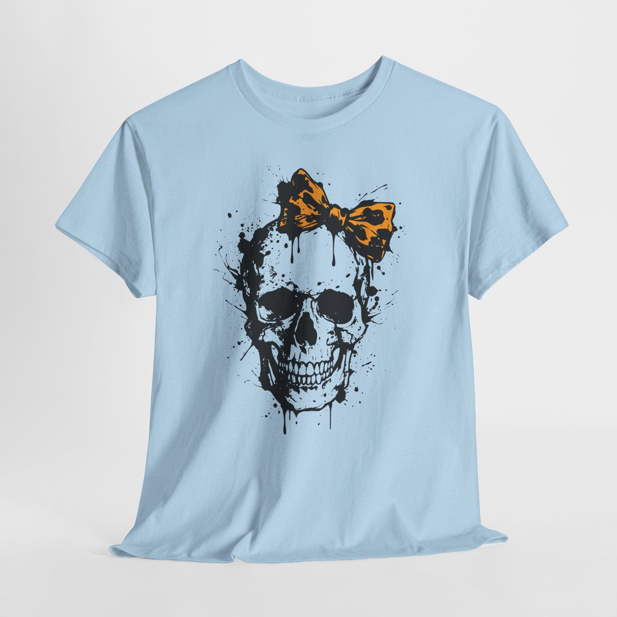 Edgy Skull with Bow T-Shirt