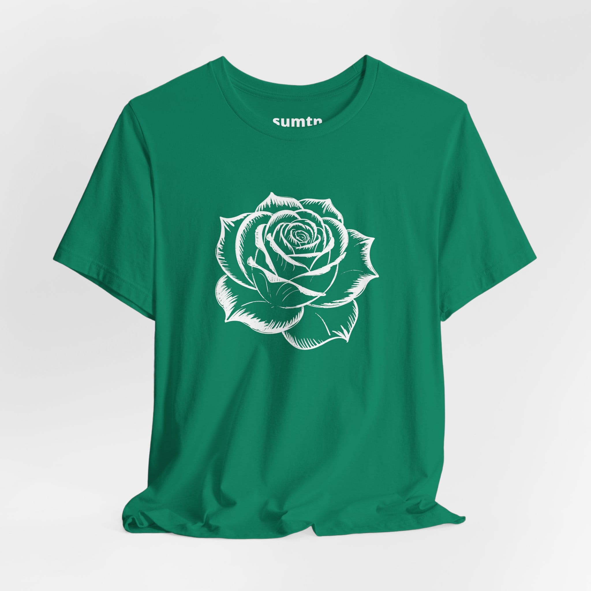 Vintage White Rose T-Shirt
