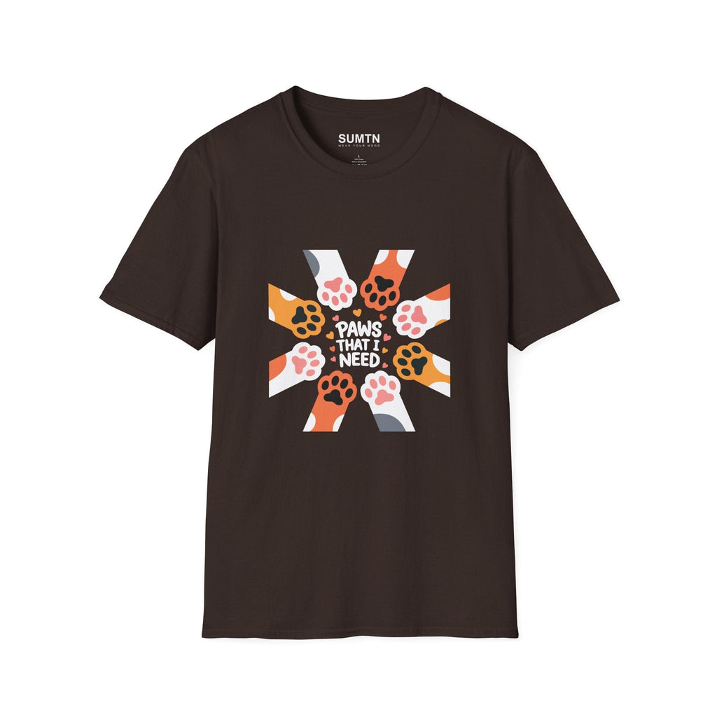 Paws That I Need Soft T-Shirt (Dark)