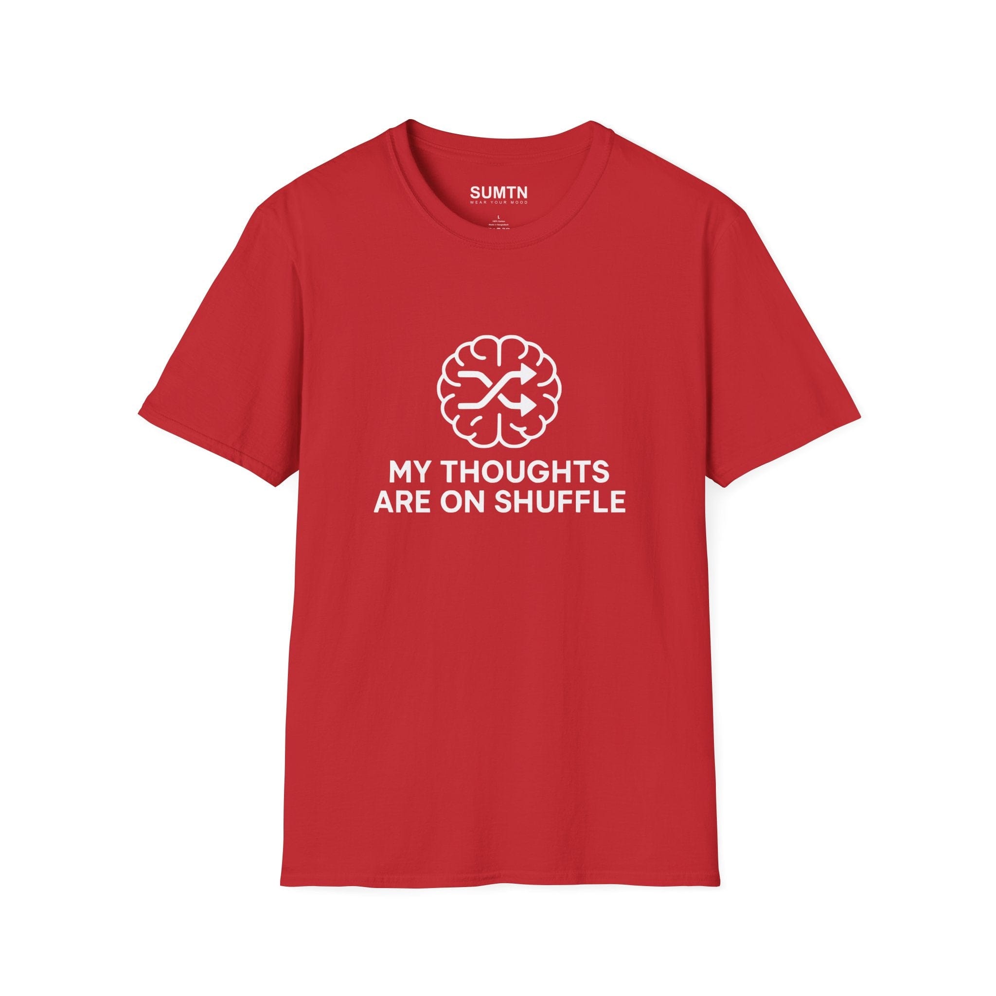 My Thoughts Are On Shuffle T-Shirt (Dark)