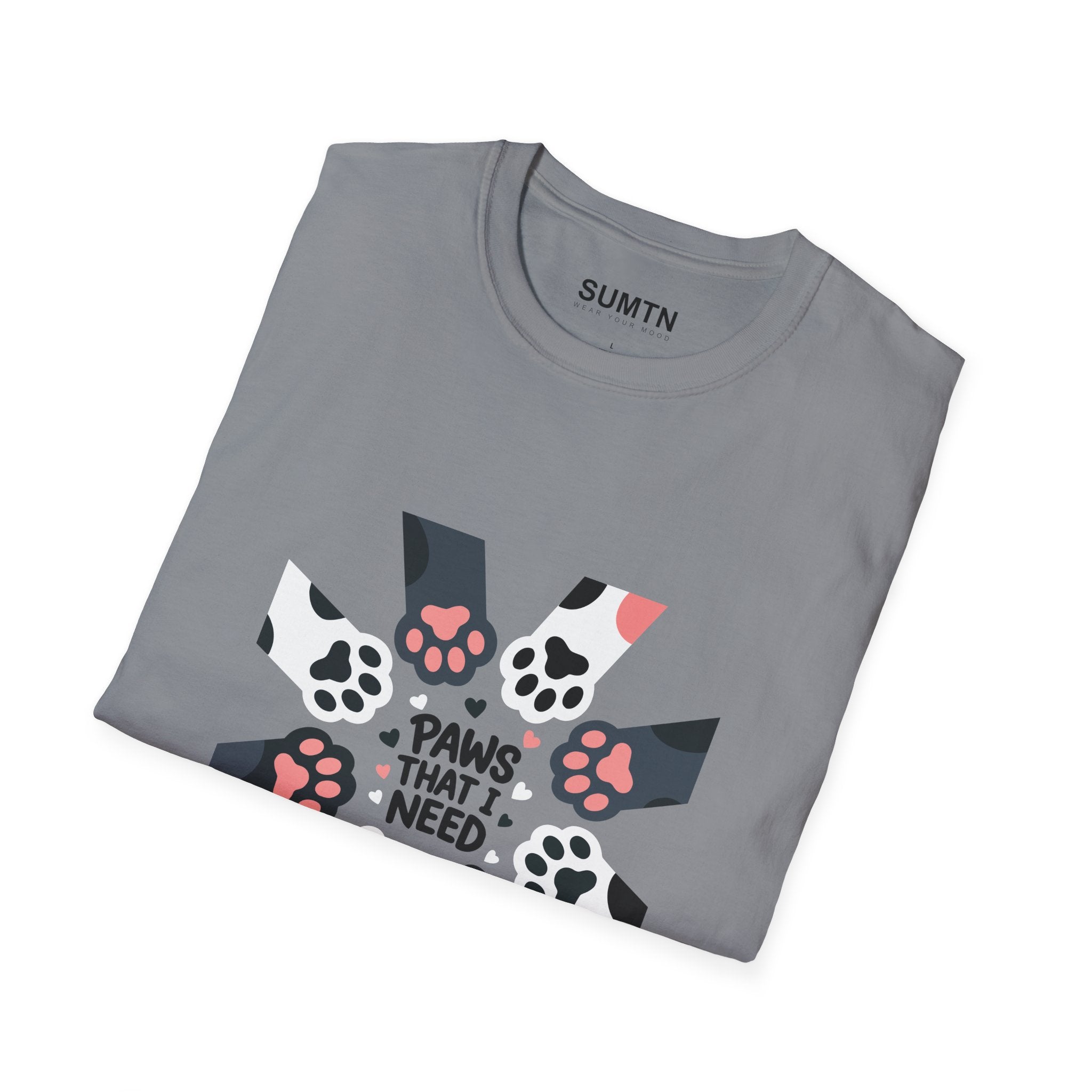 Paws That I Need Soft T-Shirt (Dark)