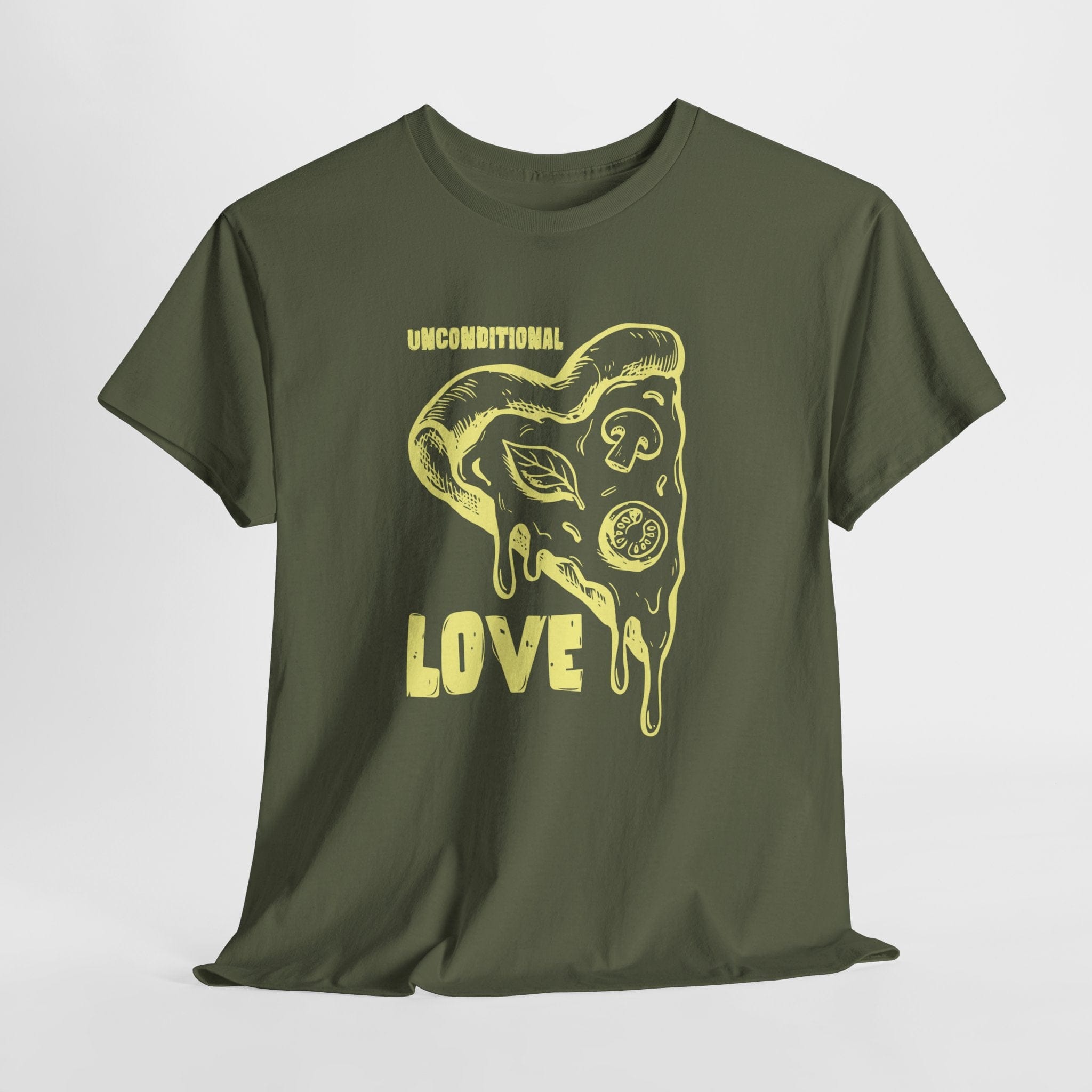 Unconditional Love Pizza T-Shirt (Dark)