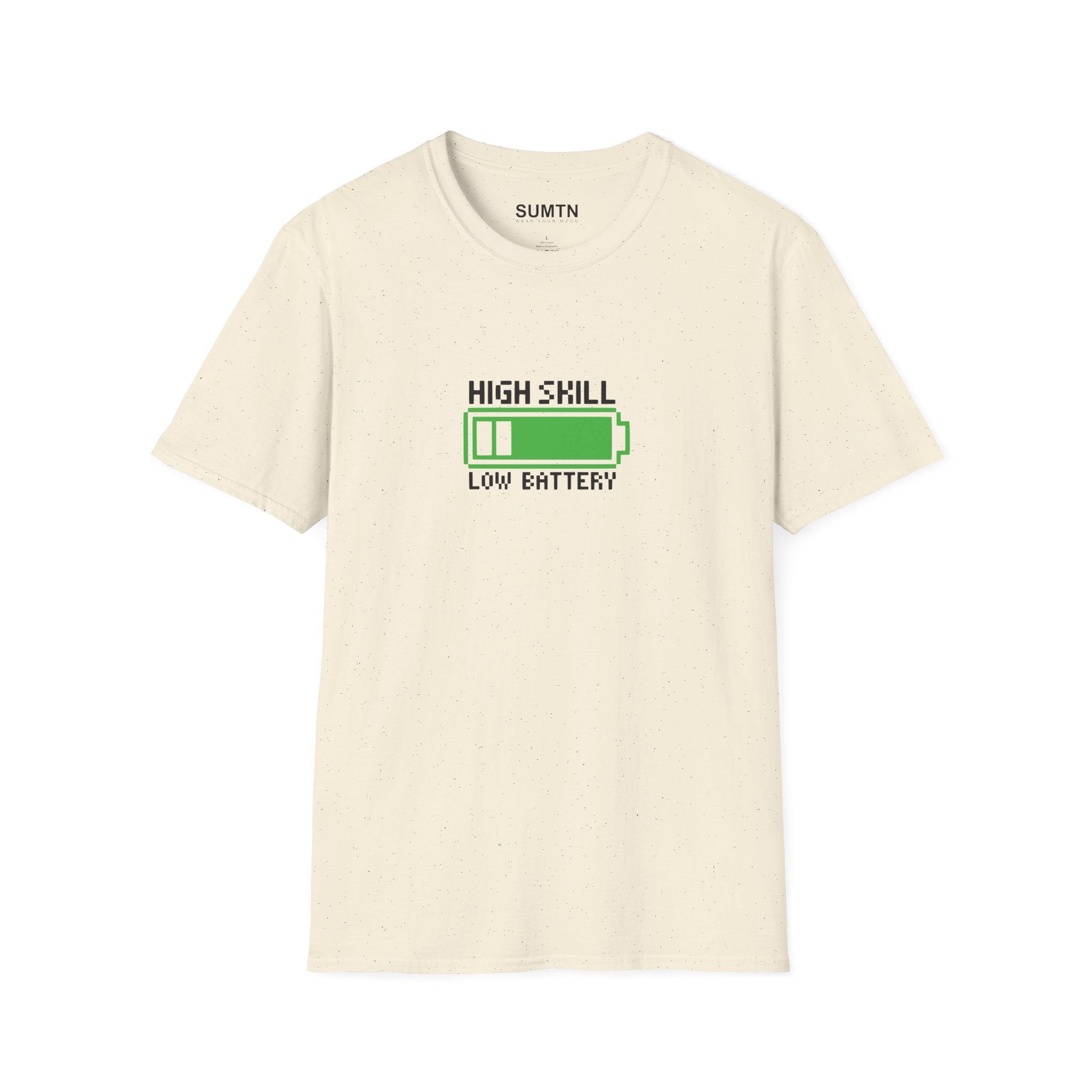 High Skill Low Battery T-Shirt (Light)