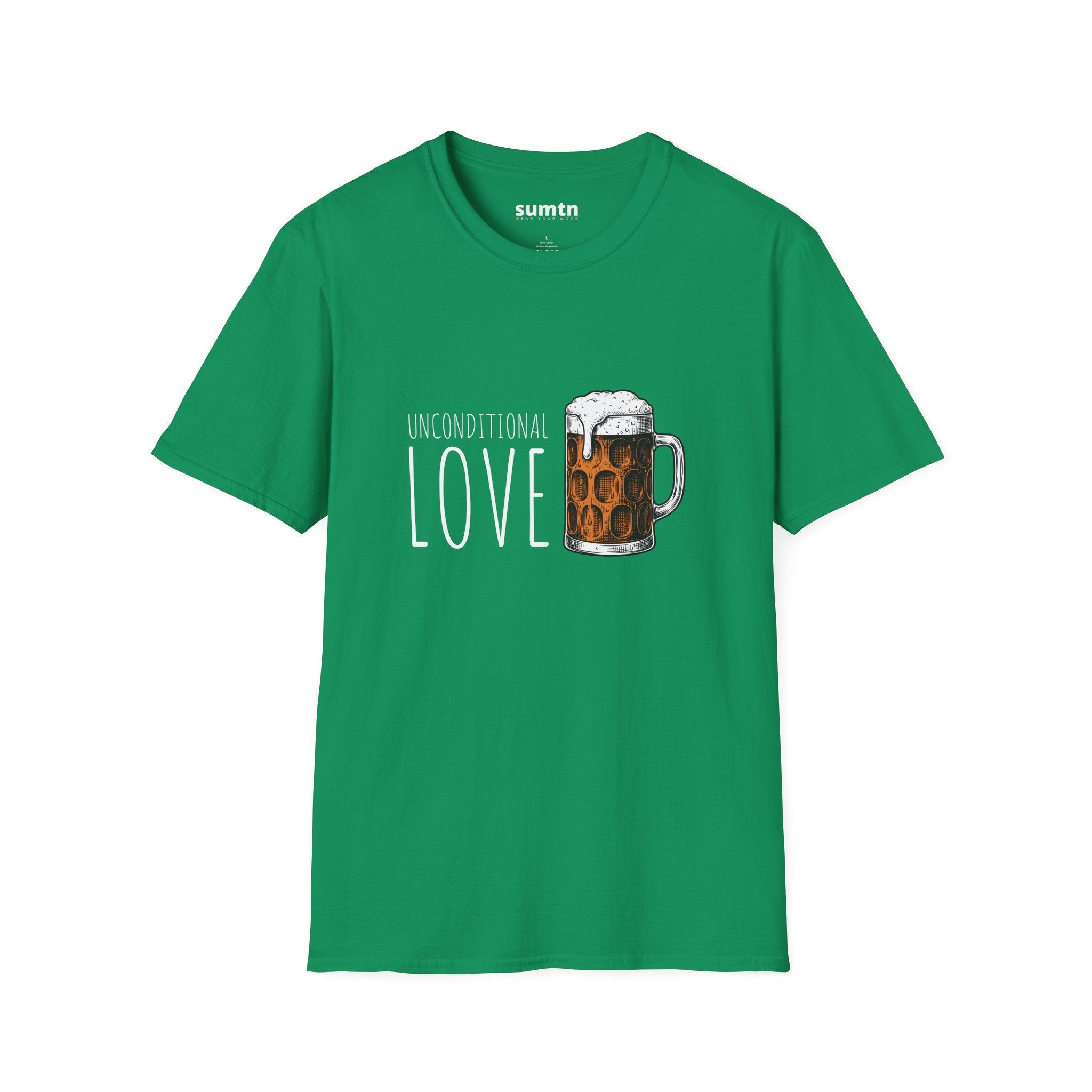 Unconditional Love Beer Soft T‑Shirt (Dark)