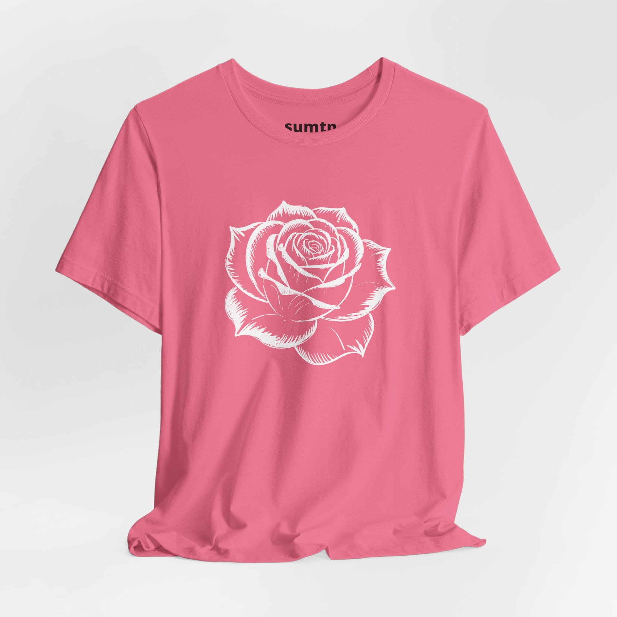 Vintage White Rose T-Shirt