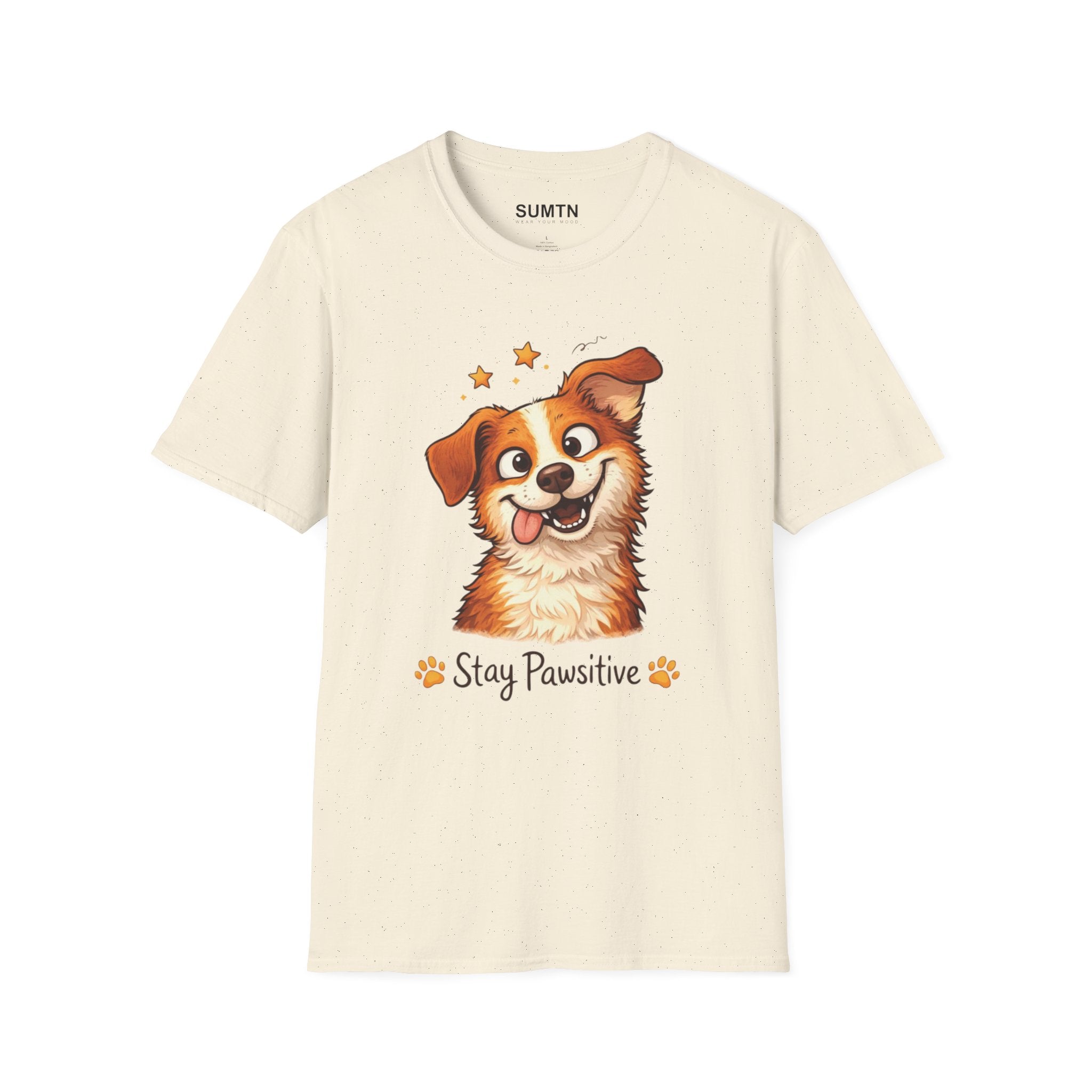 Stay Pawsitive Soft T-Shirt