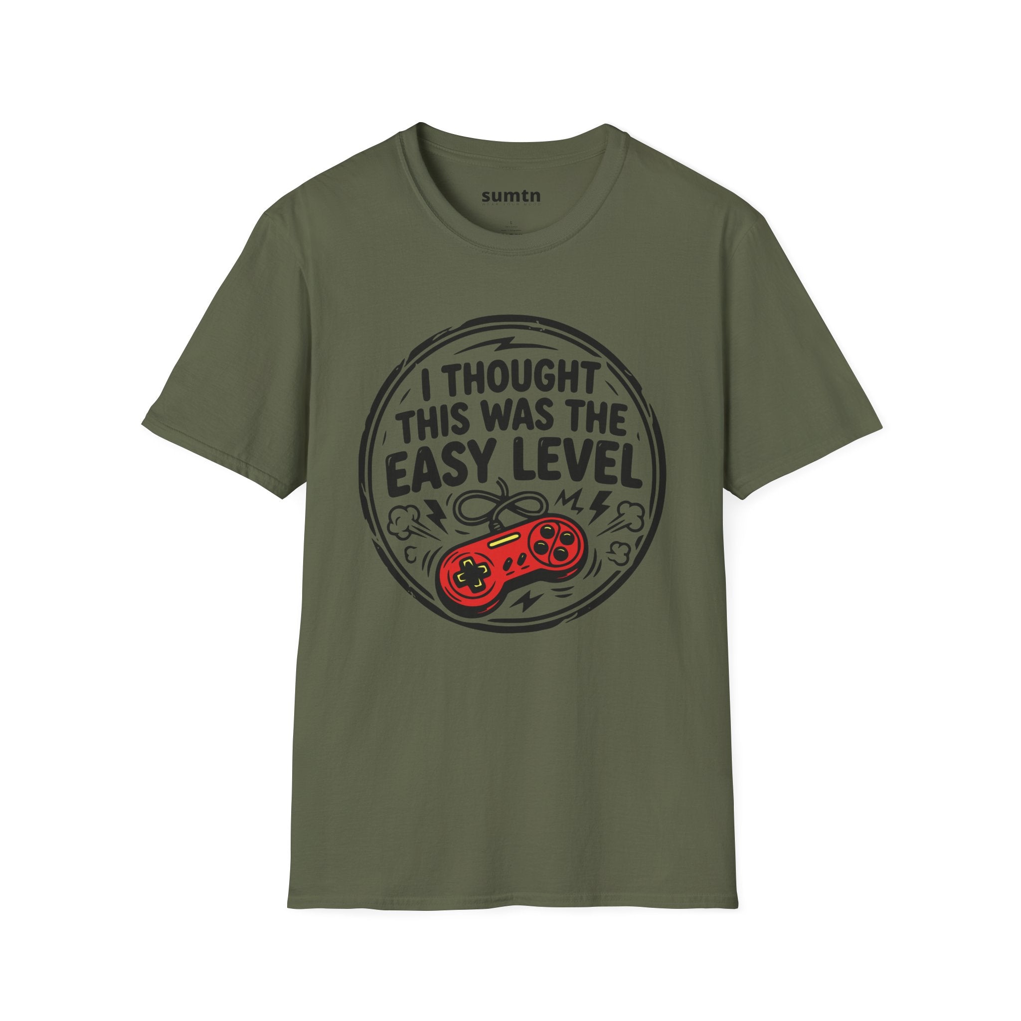 I Thought This Was The Easy Level Gamer T-Shirt