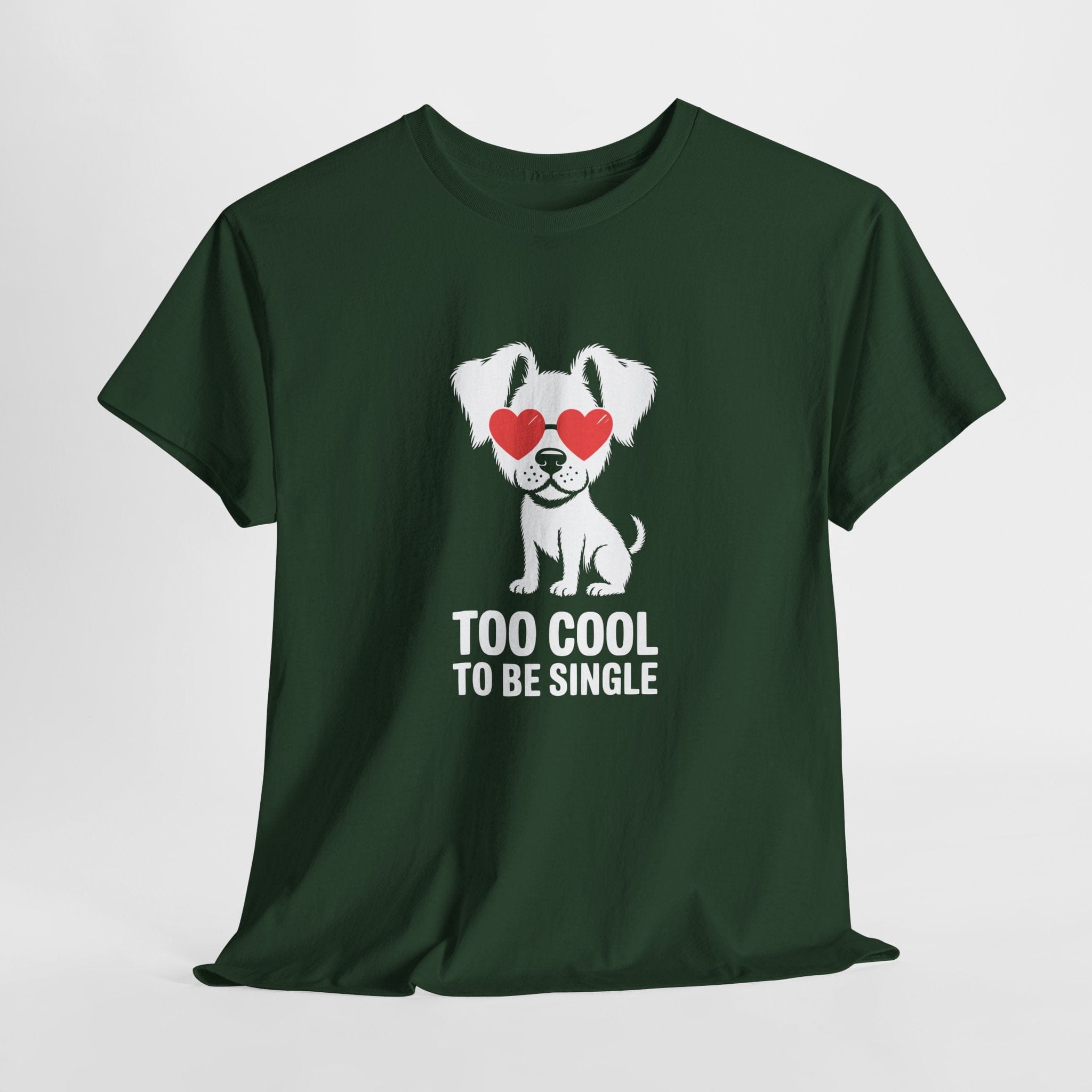 Too Cool To Be Single Dog T-Shirt