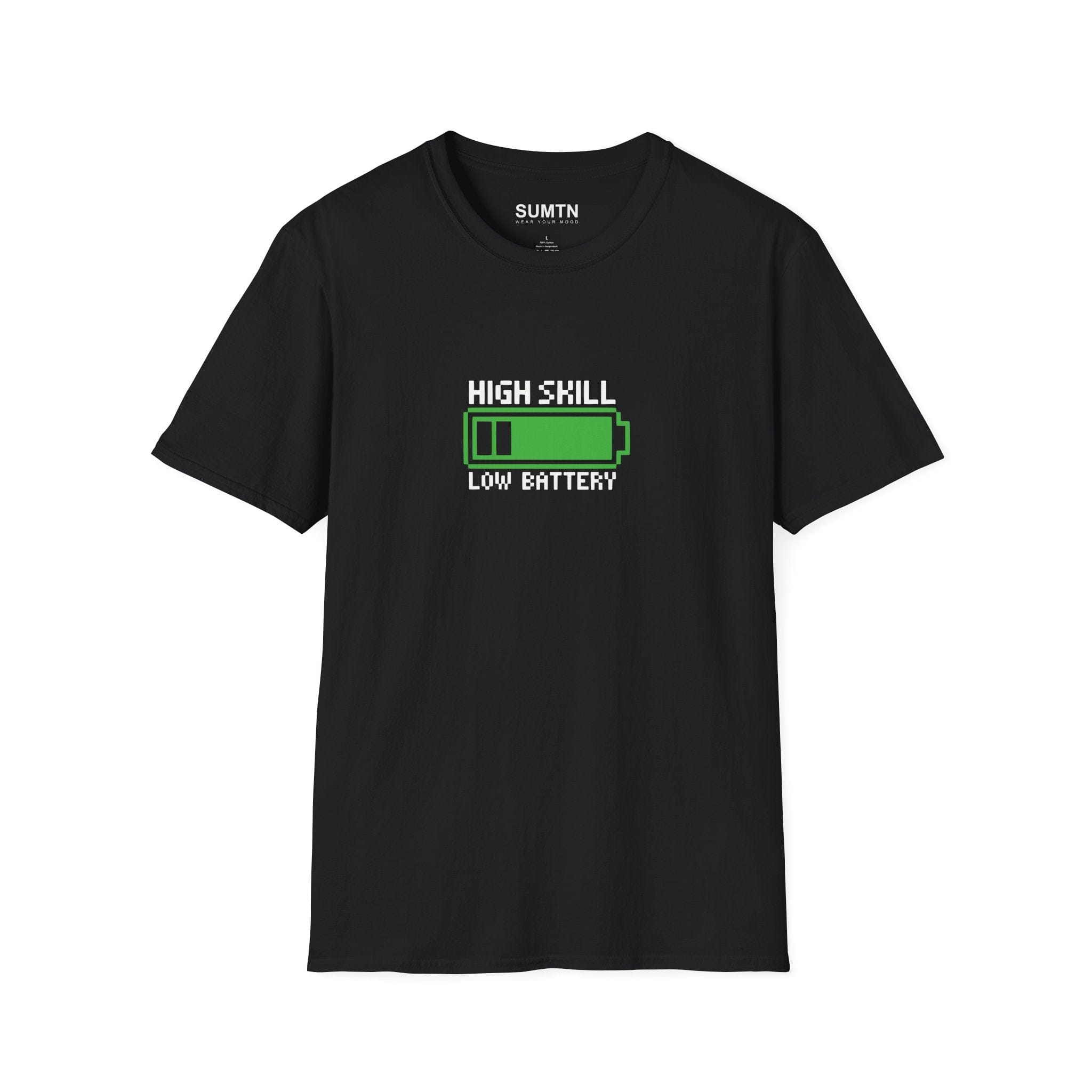 High Skill Low Battery T-Shirt (Dark)